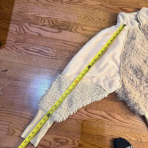 Free People FP One “Aurora” Faux Fur Mixed Media Jacket – Women’s Large - Picture 9 of 11